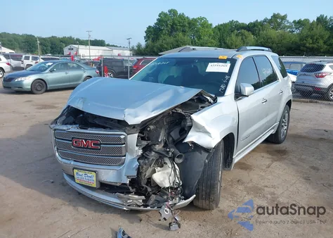 2014 GMC Acadia Denali из США, поврежденный, VIN 1GKKRTKDXEJ198267